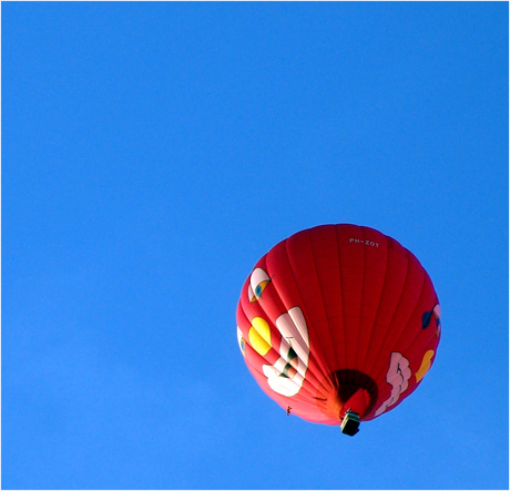 Vrolijkheid in de lucht