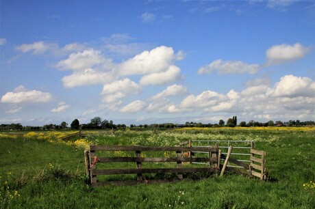 Wolkenlucht boven Delftland