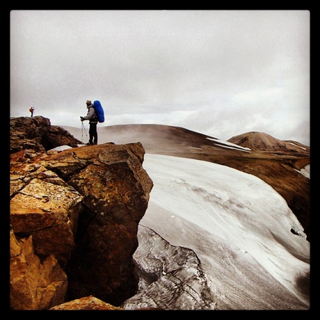 Landmanalaugar trail, iceland