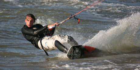 Kite surfing