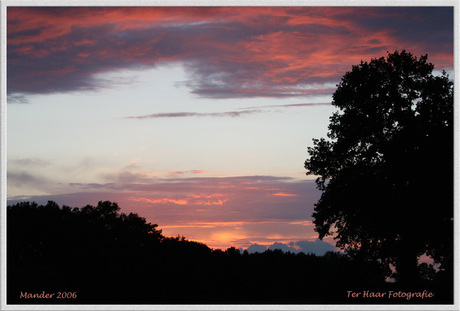 Avond rood