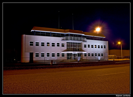 Gebouw bij nacht