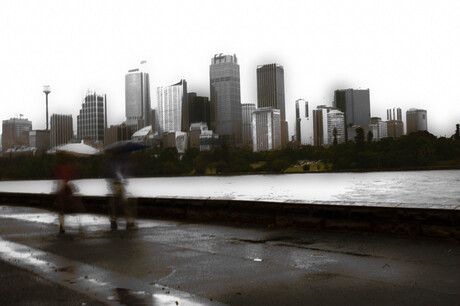 Sydney by rain
