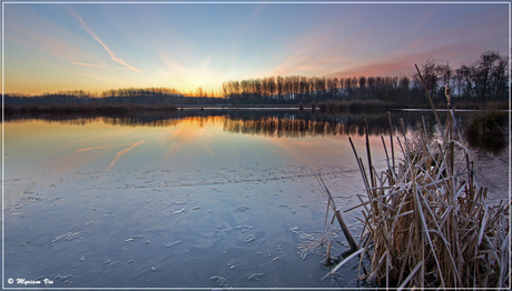 A quiet and cold morning