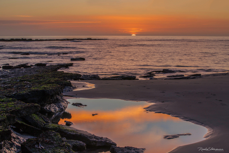 Sunset at the Opalcoast