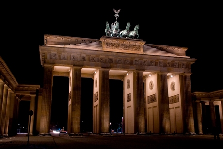 De Brandenburger tor in Berlijn