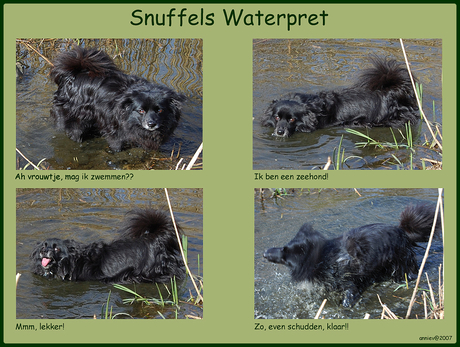 Snuffels waterpret