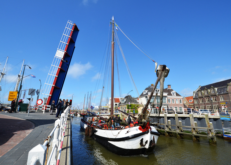 Op straat in Harlingen