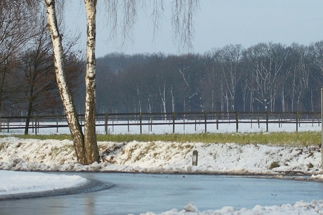 ook wij hadden sneeuw