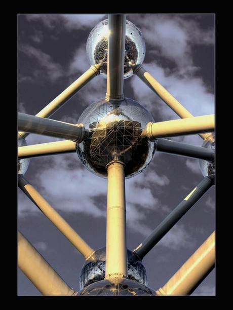 Het Atomium te Brussel