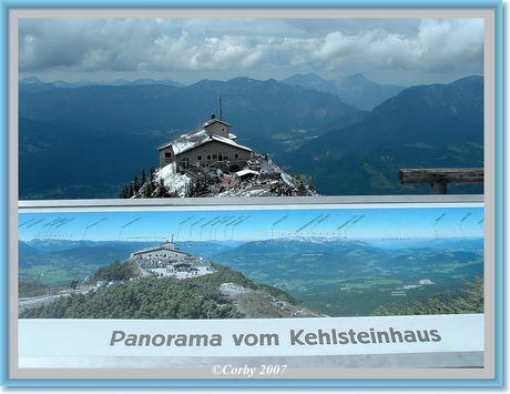 Panorama vom Kehlsteinhaus