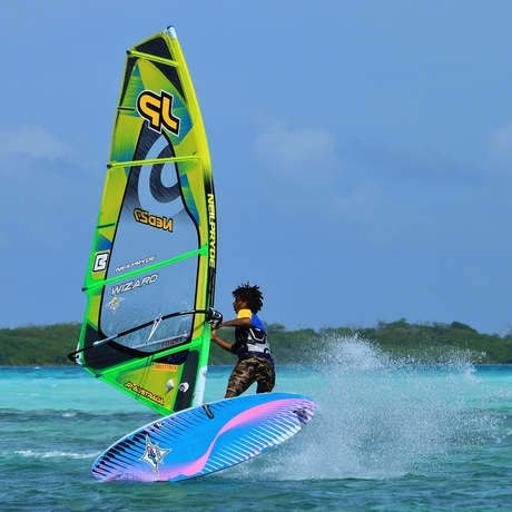 Windsurfer Lac Bay Bonaire