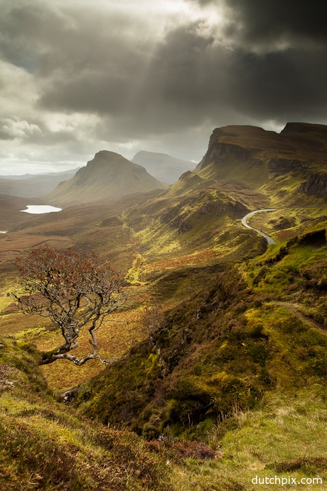 Rain over The Quiraing