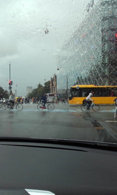 regen in Kopenhagen