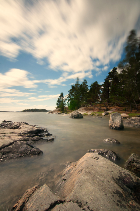 Long exposure Sandemar nature reserve