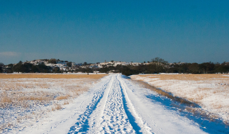 Snowy road
