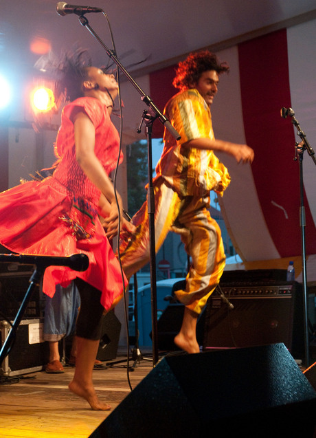 show bij Nyama 2009