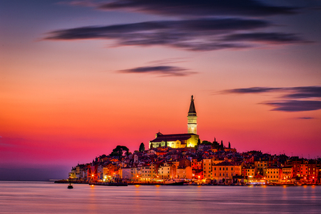 Gouden tijden in Rovinj, Kroatie.