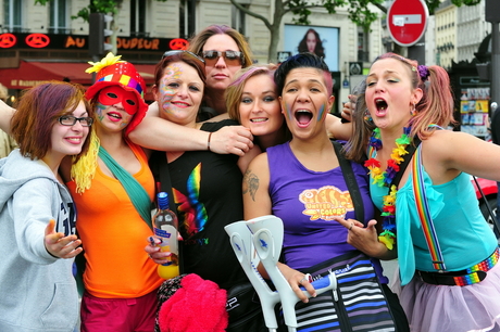 Gayparade Parijs 2013.