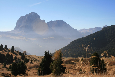 Zicht op de Langkofel.