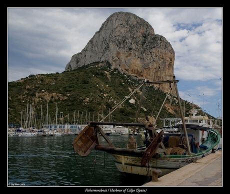 Fishermensboat @ harbour of Calpe