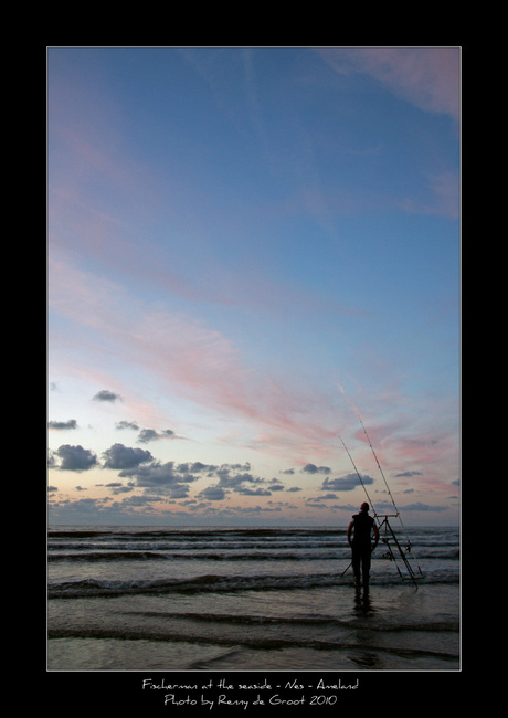 Fishing at sunset 3
