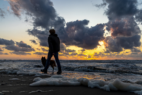 zonsondergang texel 1