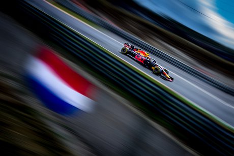 Max Verstappen tijdens de formule 1 grand prix van belgie in Spa Francorchamps