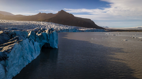 Fjallsárlón Gletsjer, IJsland