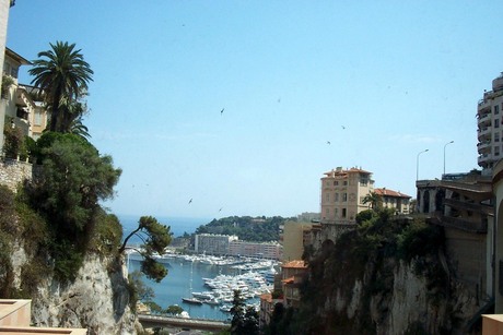 Zicht op Monaco