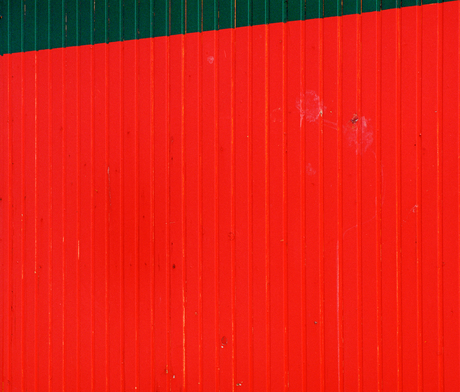 Rood, en een beetje donkergroen