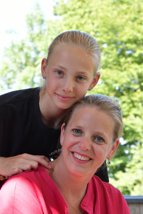 mijn dochter en kleindochter 