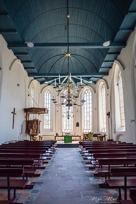 Blauwe kerkje van Ballum