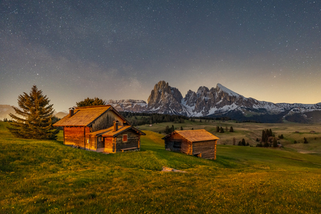 Alpe di Siusi under the stars