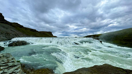 Fosshóll waterval