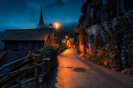 Blauwe Uur Rust in Hallstatt