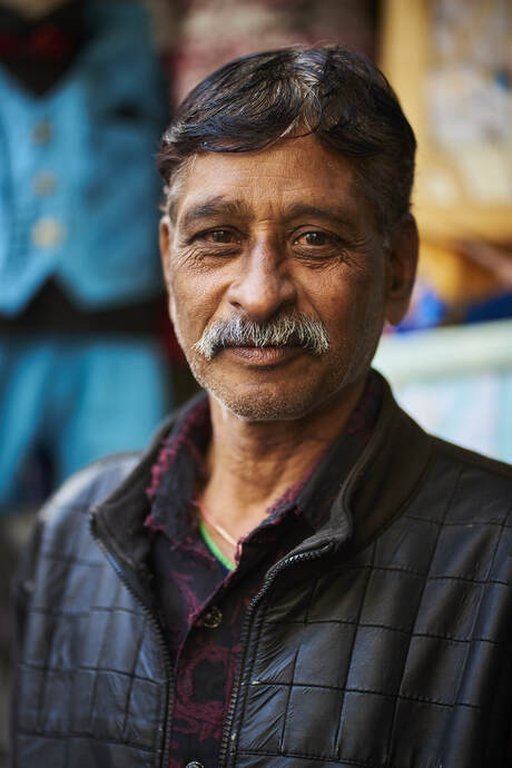 Portret, Udaipur, januari 2024