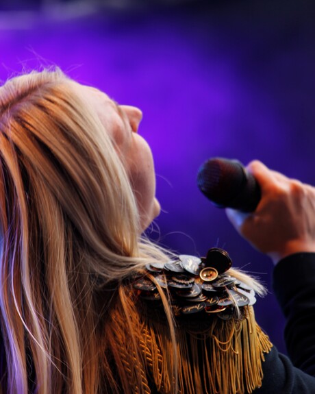 Zangeres van de Coronas