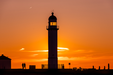 Vuurtoren in Hellevoetsluis