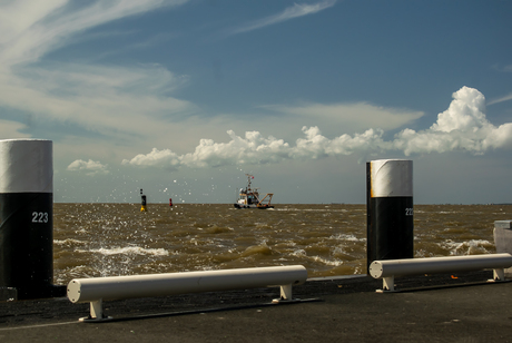 werken op het Wad