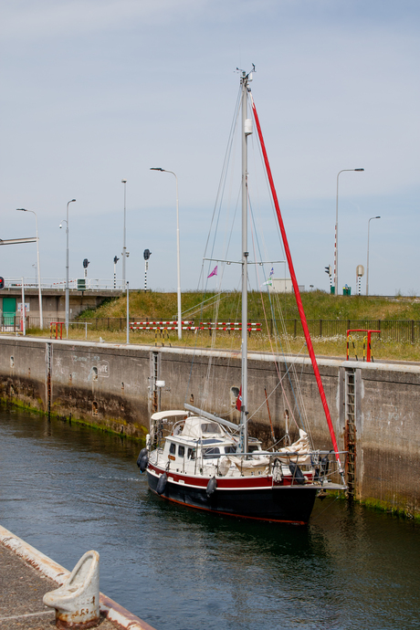 De sluis van Bru