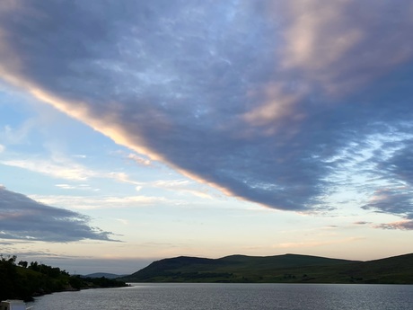 Sunset over Loch Naver