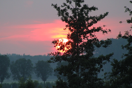 Zonsondergang 