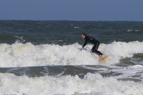 Onbekende golfsurfer