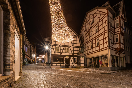 Monschau by night