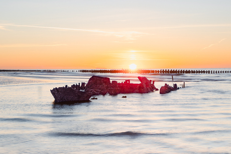 zonsondergang 