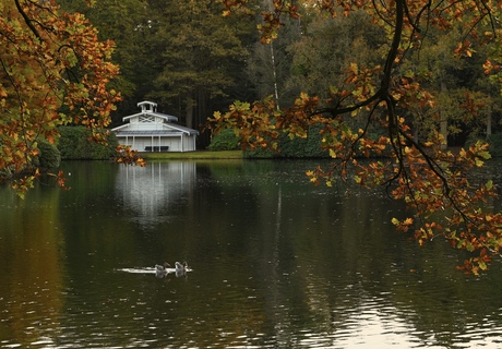 Herfst bij het badhuis