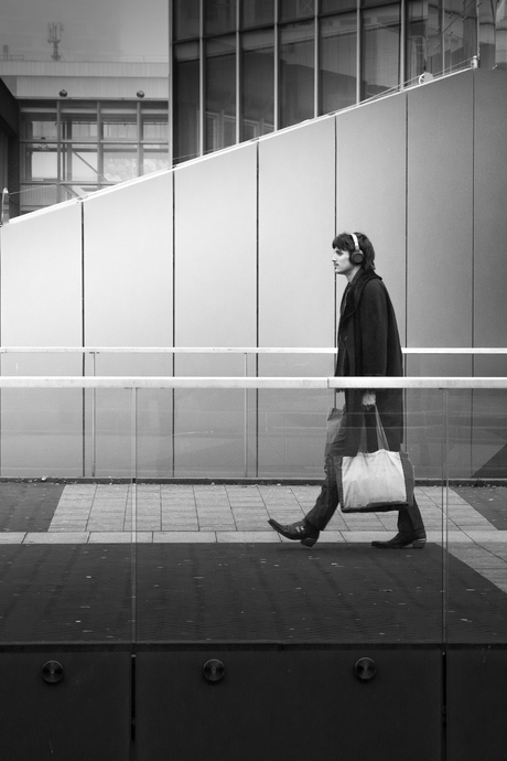Lijnen + Man in Utrecht