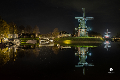 Dokkum bij avond 