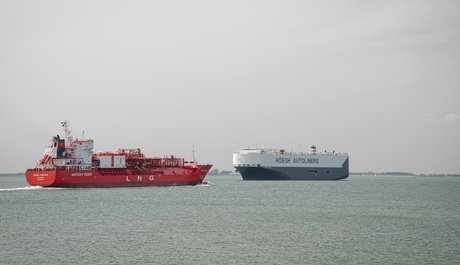 het was warm Westerschelde